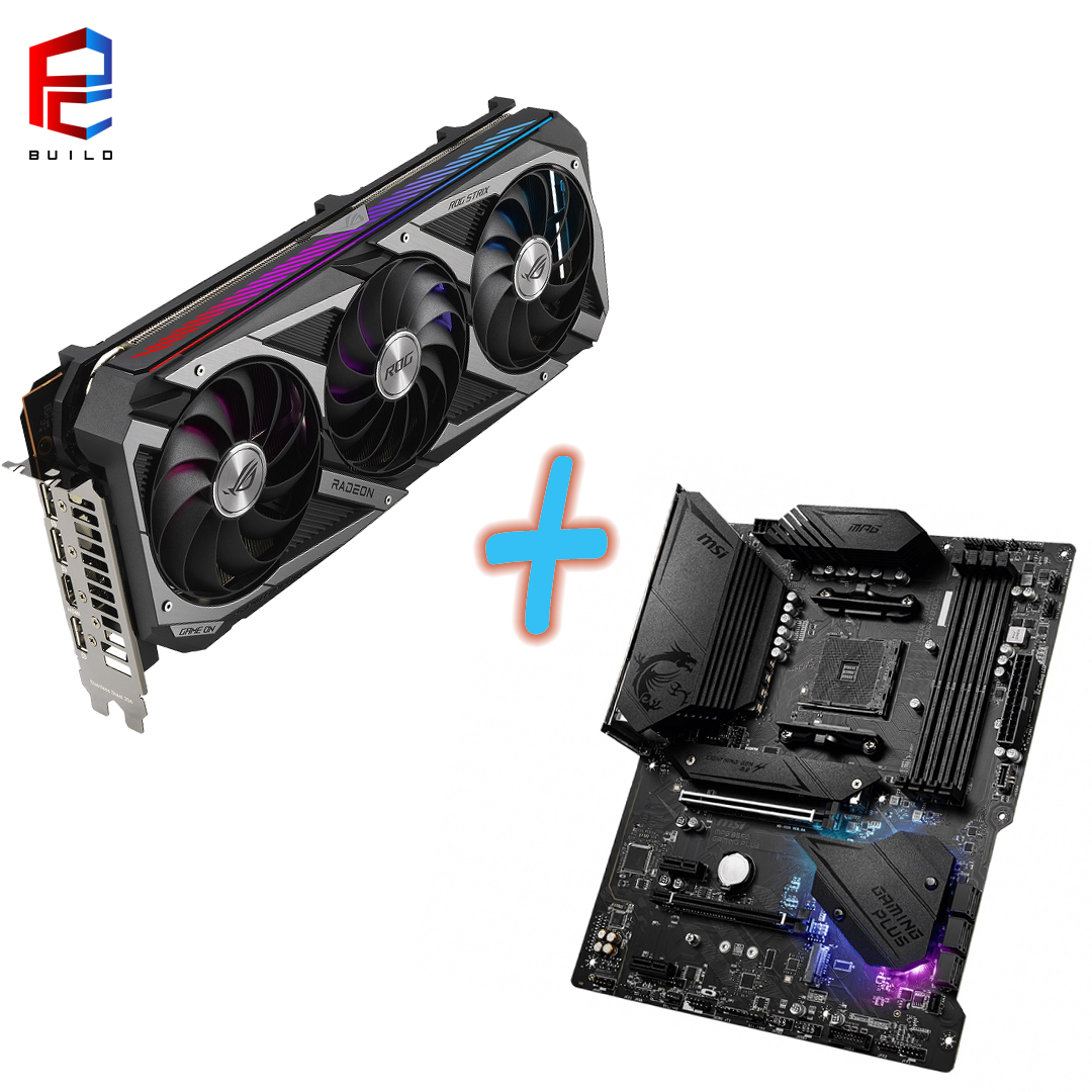 Комбо оферта (ASUS ROG Strix Radeon RX 6700 XT OC Edition 12GB + MSI MPG B550 GAMING PLUS)