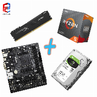 Комбо оферта (AMD Ryzen 5 3600 + Asrock A520M-HDV + Kingston HyperX Fury 8GB 3200MHz + SEAGATE Barracuda 1TB)