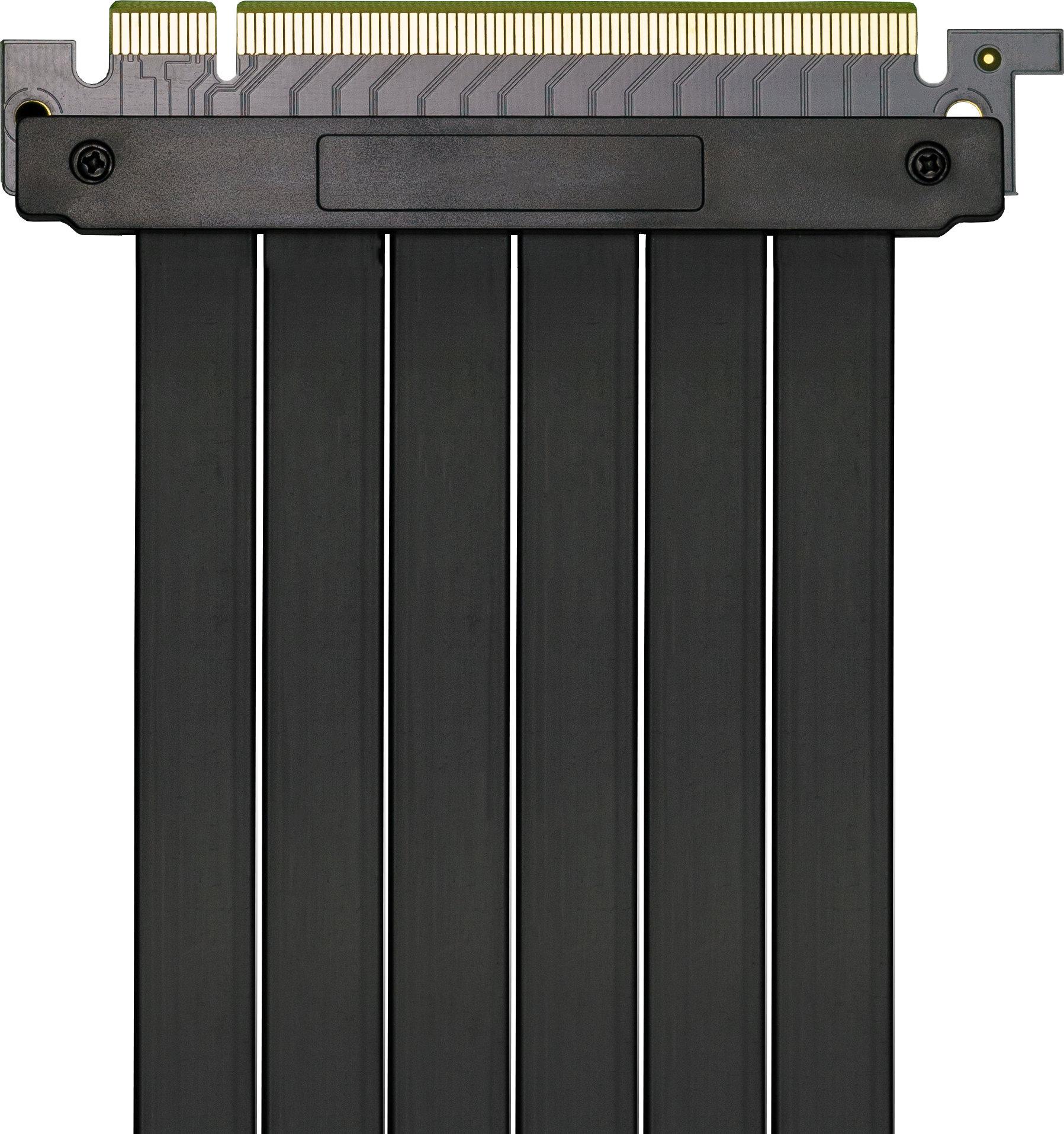 Kабел за вертикален монтаж за видео карта Cooler Master Universal GPU Extender Riser Cable 200mm PCIE 3.0 x16 ver.2