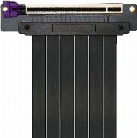 Kабел за вертикален монтаж за видео карта Cooler Master Universal GPU Extender Riser Cable 200mm PCIE 3.0 x16 ver.2
