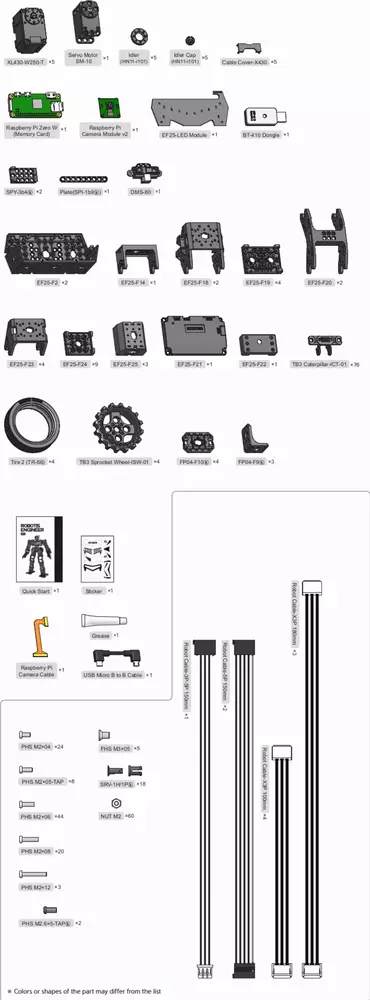 Комплект за роботика ROBOTIS ENGINEER Kit 2