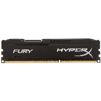 Памет Kingston Hyper X Fury Black 8GB DDR4 1866MHz CL10
