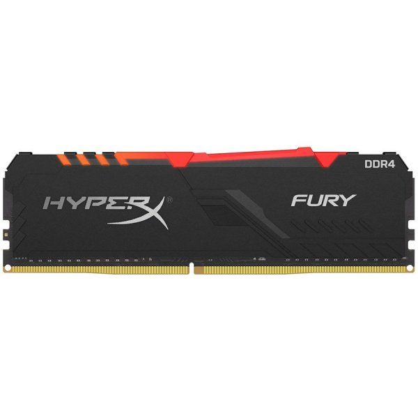 Памет Kingston Hyper X Fury RGB 8GB DDR4 3600MHz CL17