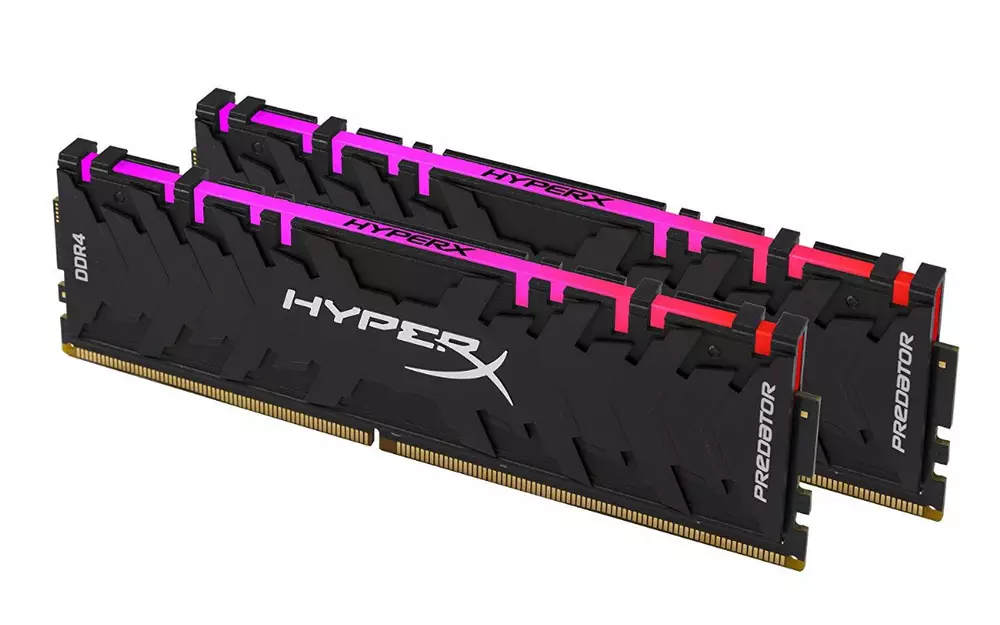 Памет Kingston HyperX Predator RGB 16GB (2x8GB) DDR4 4000Mhz CL19 - HX440C19PB4AK2/16