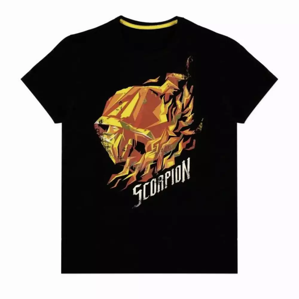Тениска Mortal Kombat - Scorpion Flame Men's T-shirt - XL