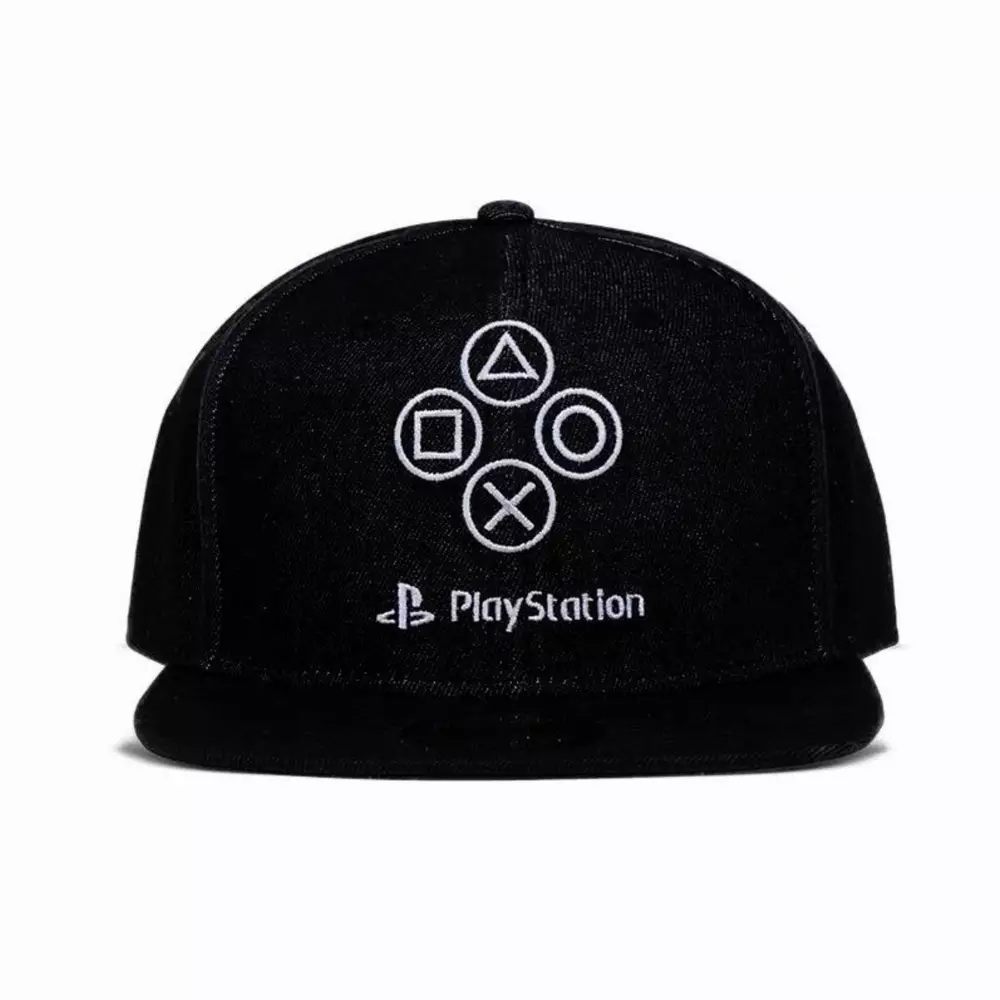 Шапка Playstation - Denim Symbols - Snapback