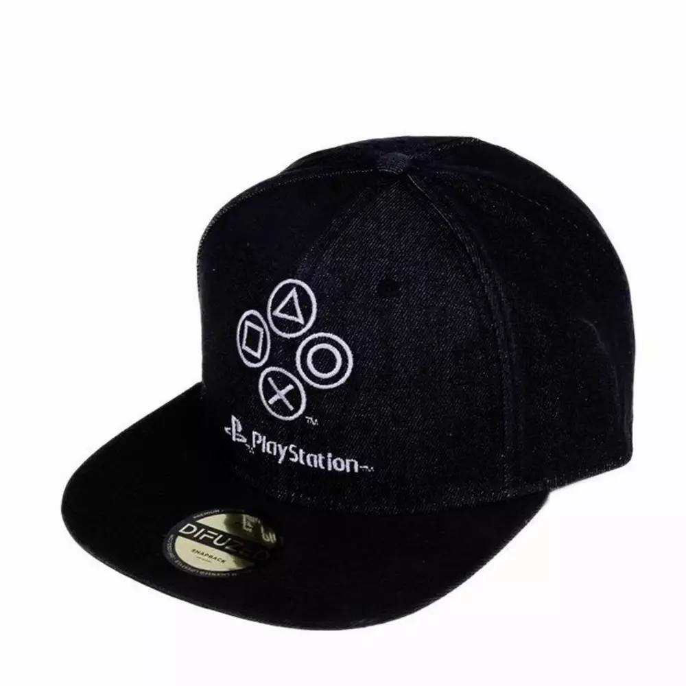 Шапка Playstation - Denim Symbols - Snapback