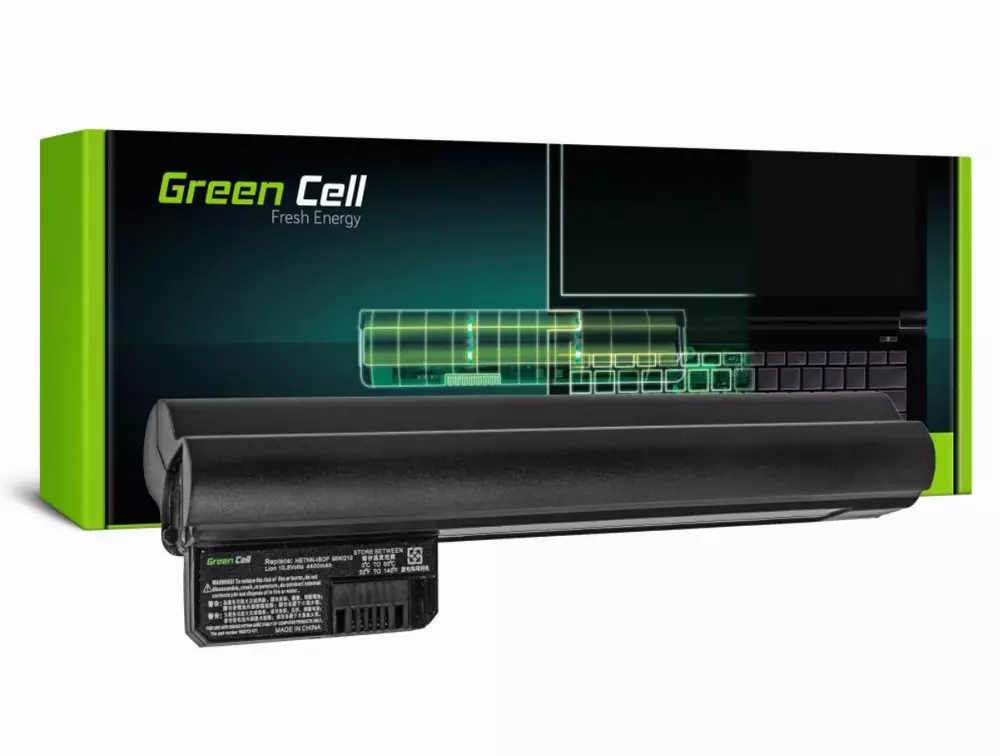 Батерия за лаптоп HP Mini 210-1000 210-1100 / 11,1V 4400mAh GREEN CELL