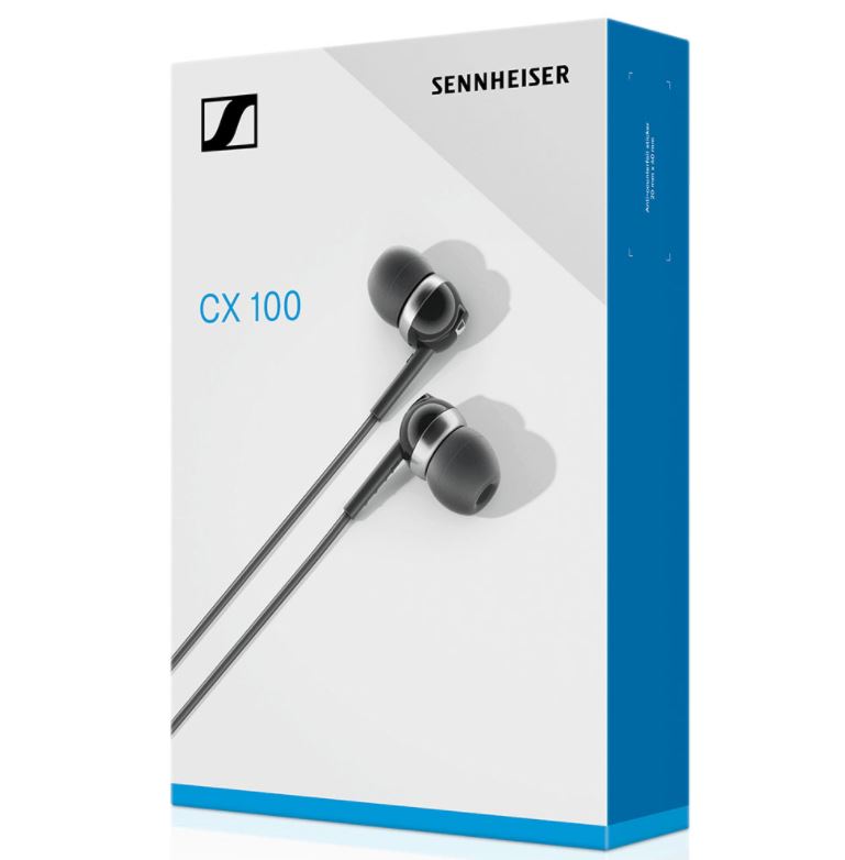 Слушалки Sennheiser CX 100 - черни
