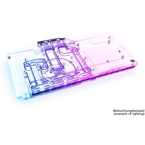 Воден блок за видео карта Alphacool Eisblock Aurora Acryl GPX-N RTX 3080/3090 FTW3 with backplate Water cooling