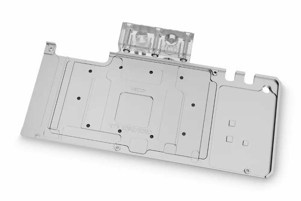 Задна планка активна EKWB EK-Quantum Vector Trinity RTX 3080/3090 Active Backplate D-RGB - Acryl