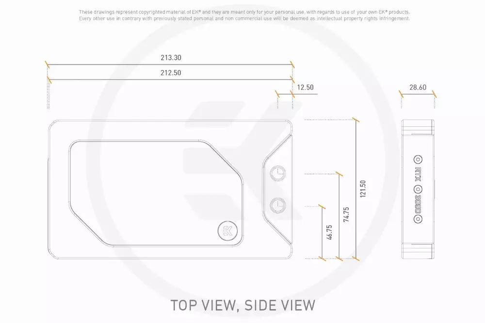 Воден блок за видео карта EKWB EK-Quantum Vector FE RTX 3090 D-RGB - Black Special Edition Water cooling