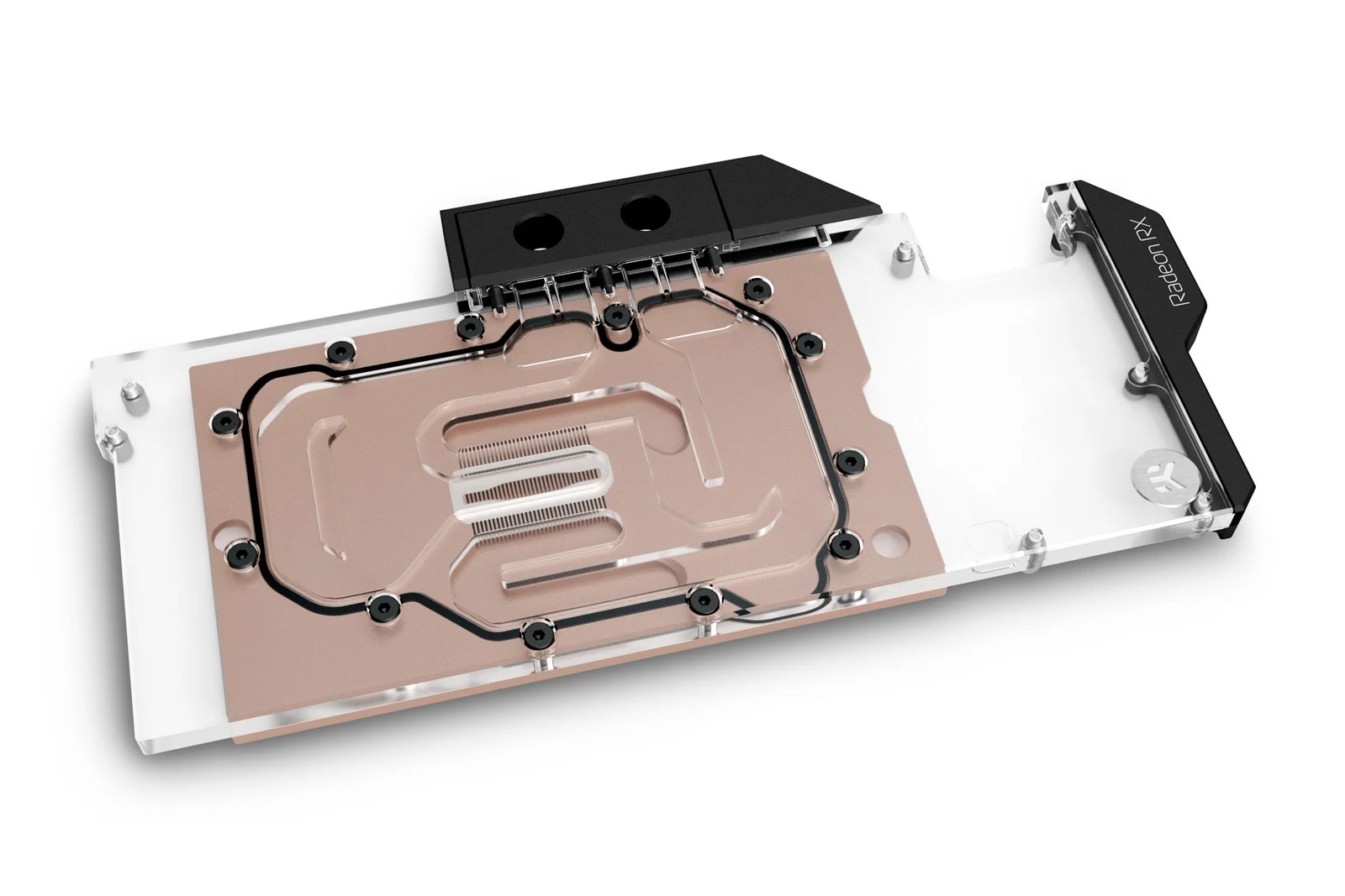 Воден блок за видео карта EKWB EK-Quantum Vector RX 6800/6900 - Copper + Plexi Water cooling