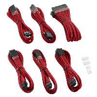 Комплект оплетени кабели CableMod PRO ModMesh Red
