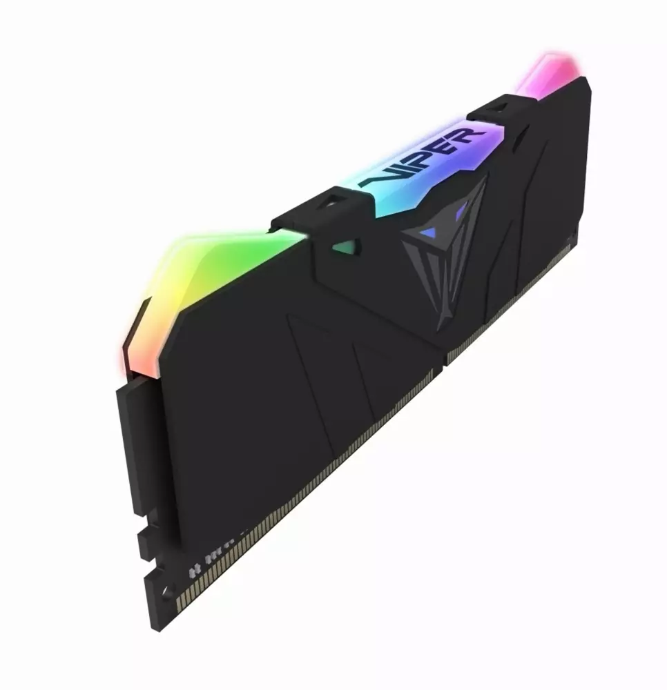 Памет Patriot Viper RGB Black 16GB (2x8GB) 3200Mhz DDR4 CL16 - PVR416G320C6K