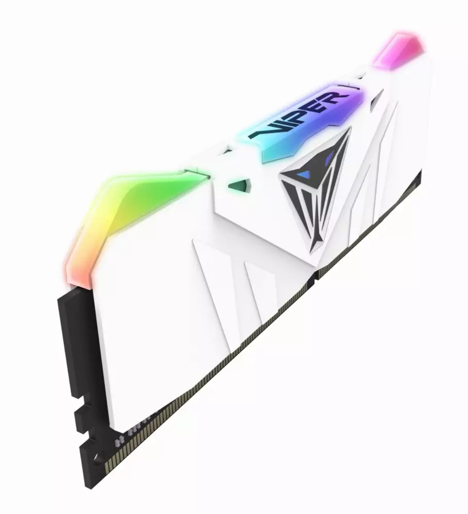 Памет Patriot Viper RGB White 16GB (2x8GB) 3200Mhz DDR4 CL16 - PVR416G320C6KW