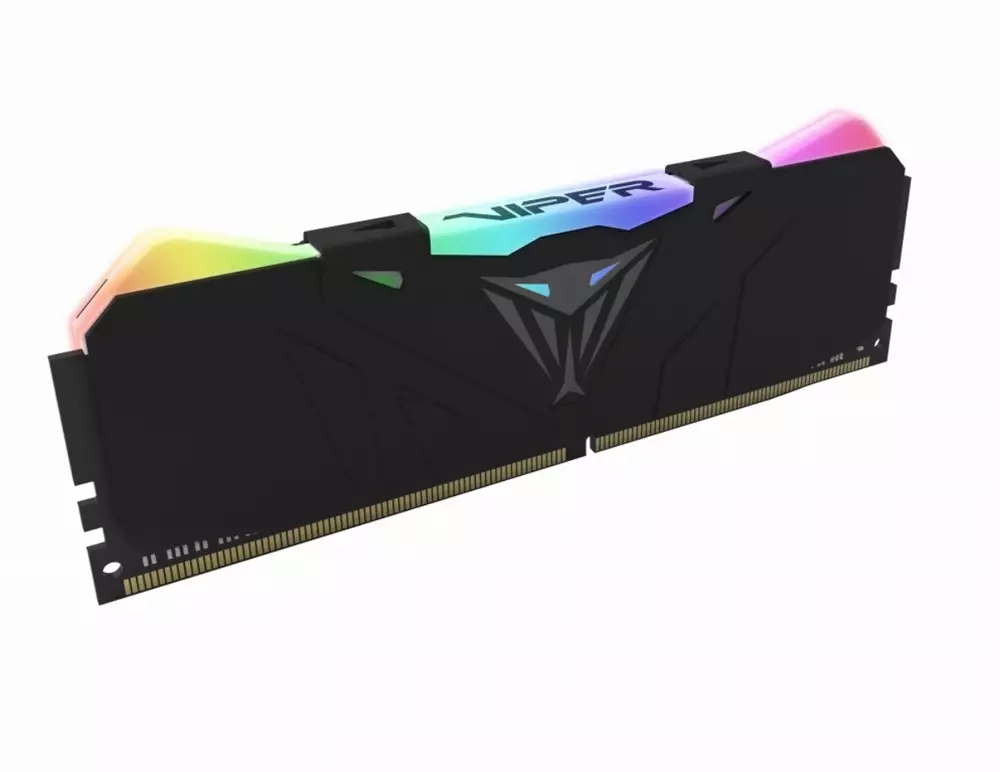 Памет Patriot Viper RGB Black 16GB (2x8GB) 3600Mhz DDR4 CL17 - PVR416G360C8K
