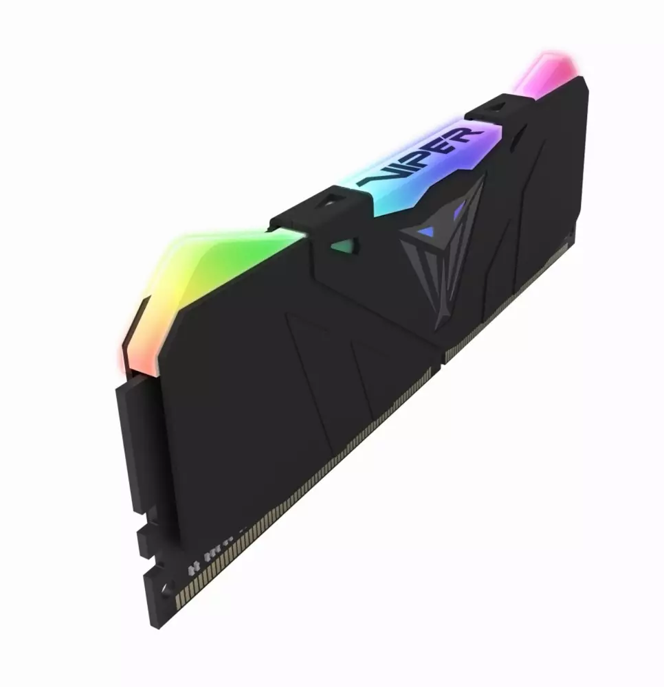 Памет Patriot Viper RGB Black 16GB (2x8GB) 3600Mhz DDR4 CL17 - PVR416G360C8K