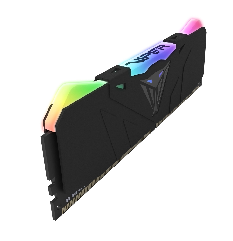 Памет Patriot Viper RGB Black 16GB (2x8GB) 3600Mhz DDR4 CL17 - PVR416G360C8K
