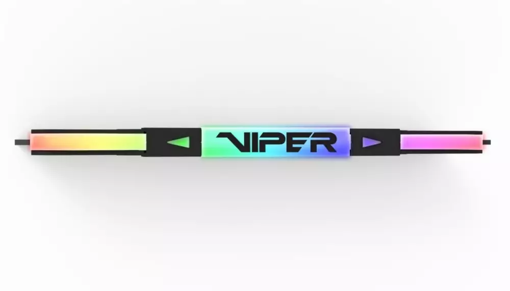 Памет Patriot Viper RGB Black 16GB (2x8GB) 3600Mhz DDR4 CL17 - PVR416G360C8K