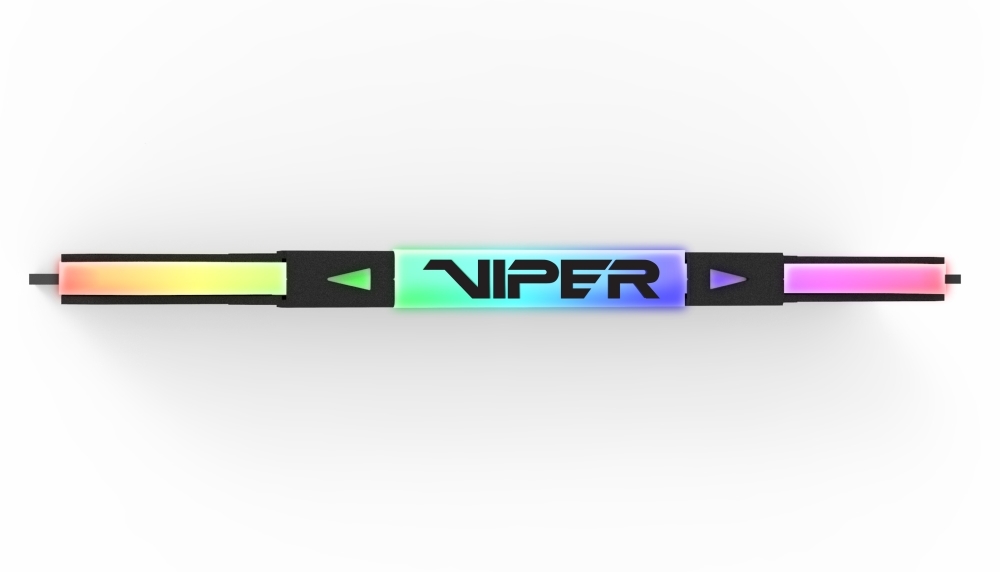 Памет Patriot Viper RGB Black 16GB (2x8GB) 3600Mhz DDR4 CL17 - PVR416G360C8K
