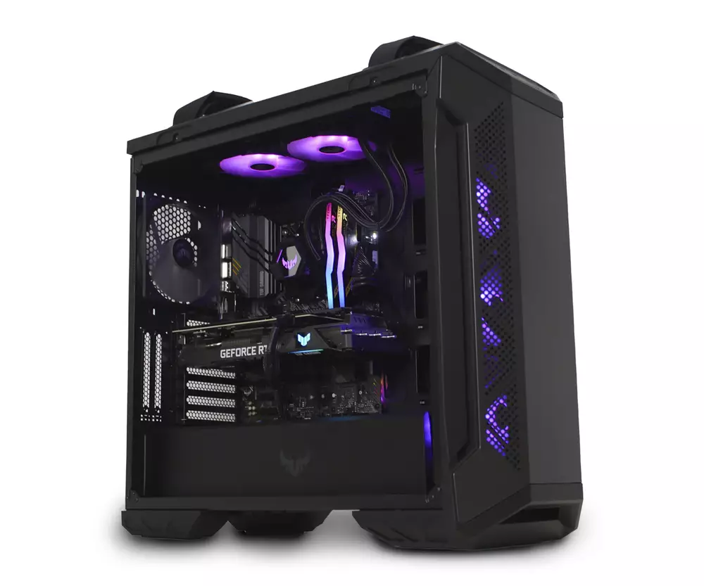 Геймърски компютър MARK V TUF (AMD Ryzen 7 5800X, 16GB, RTX 3080, 500GB SSD, 750W)