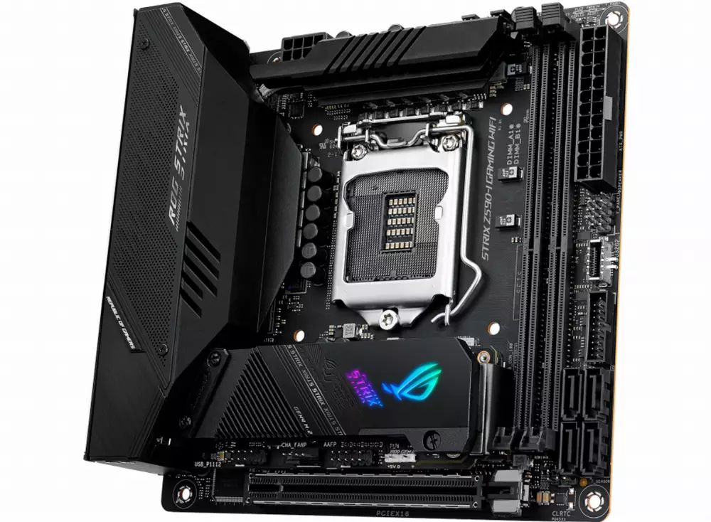 Дънна платка ASUS ROG STRIX Z590-I GAMING WIFI