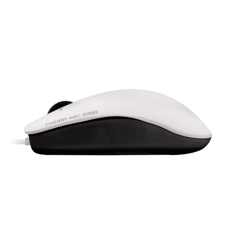 Мишка CHERRY MC 2000 Optical Mouse 1600dpi USB White