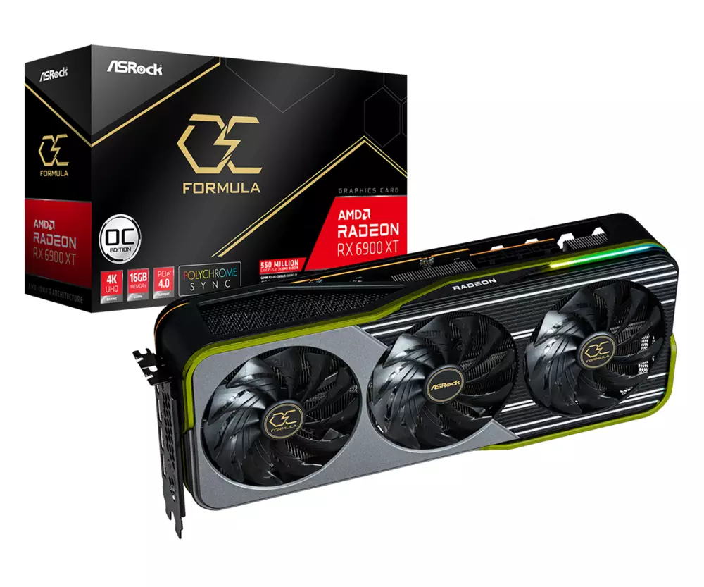Видео карта ASRock AMD Radeon RX 6900 XT OC Formula 16G