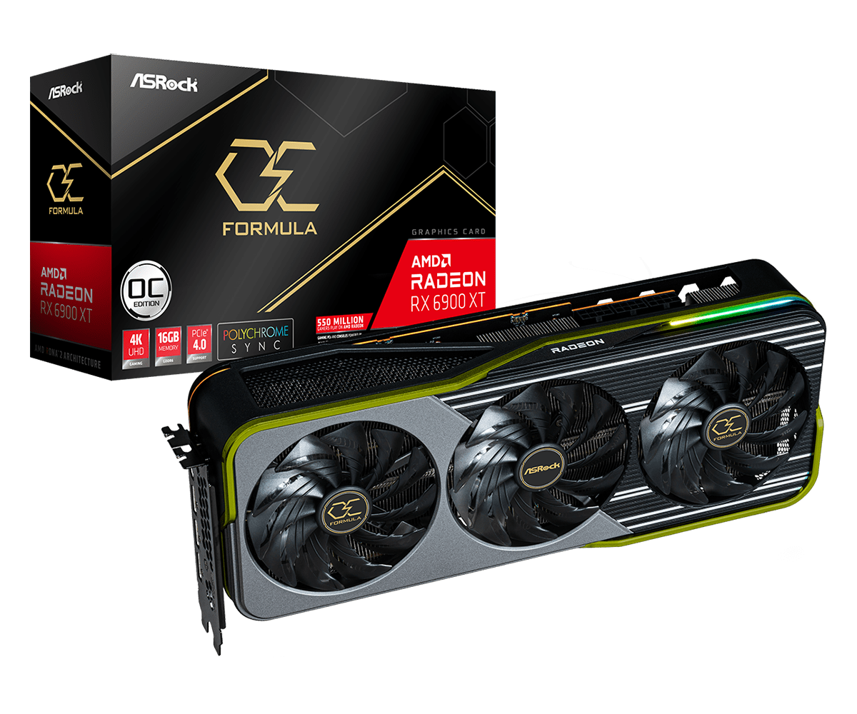 Видео карта ASRock AMD Radeon RX 6900 XT OC Formula 16G