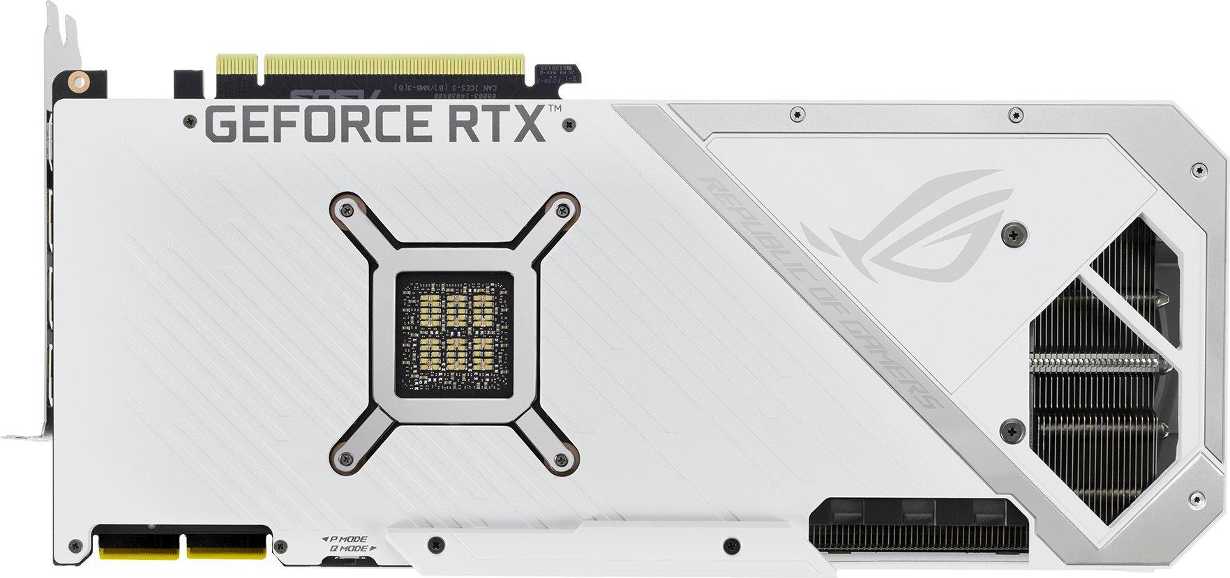 Видео карта ASUS ROG STRIX RTX 3090 White Edition OC 24GB