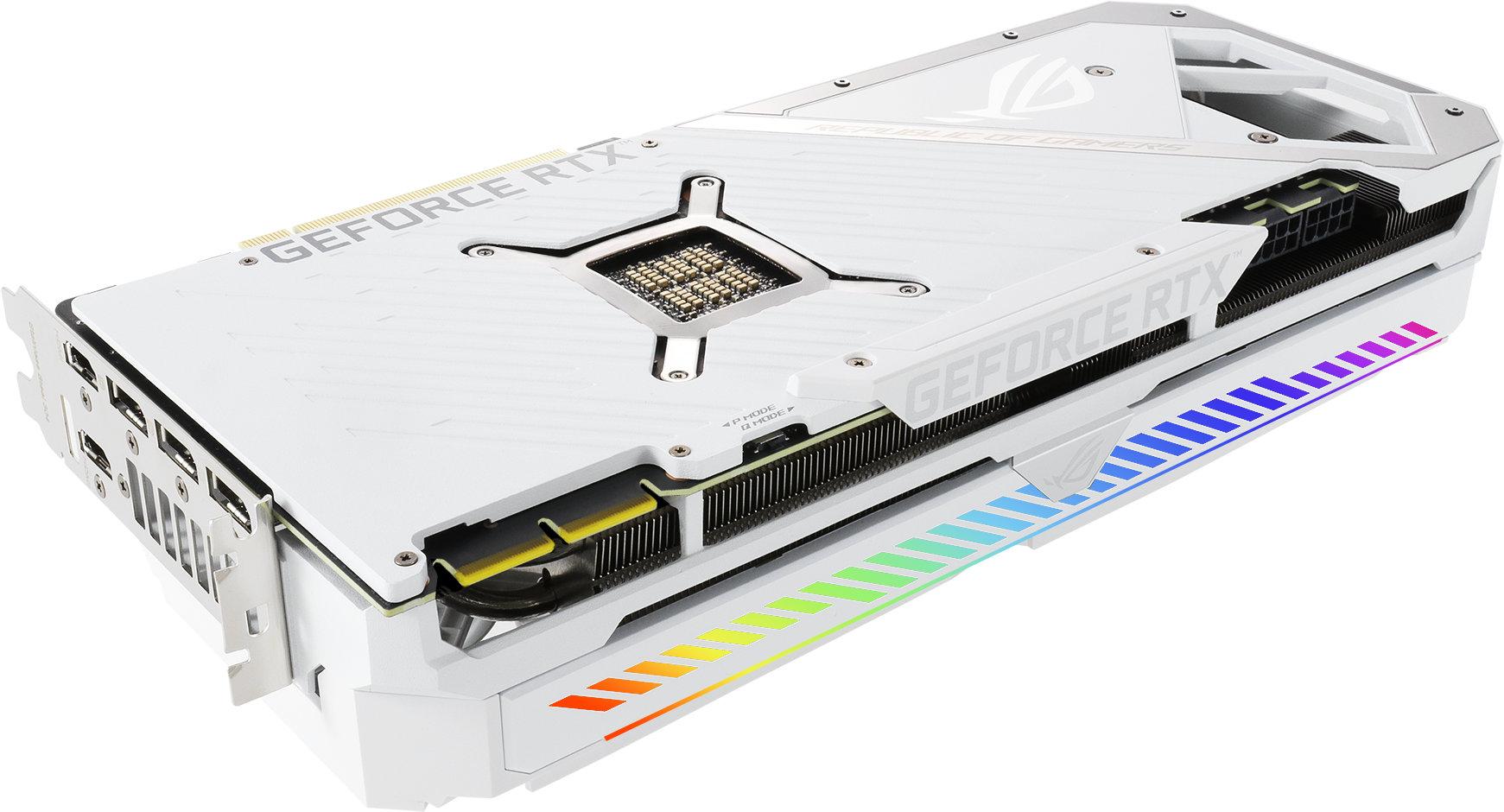 Видео карта ASUS ROG STRIX RTX 3090 White Edition OC 24GB
