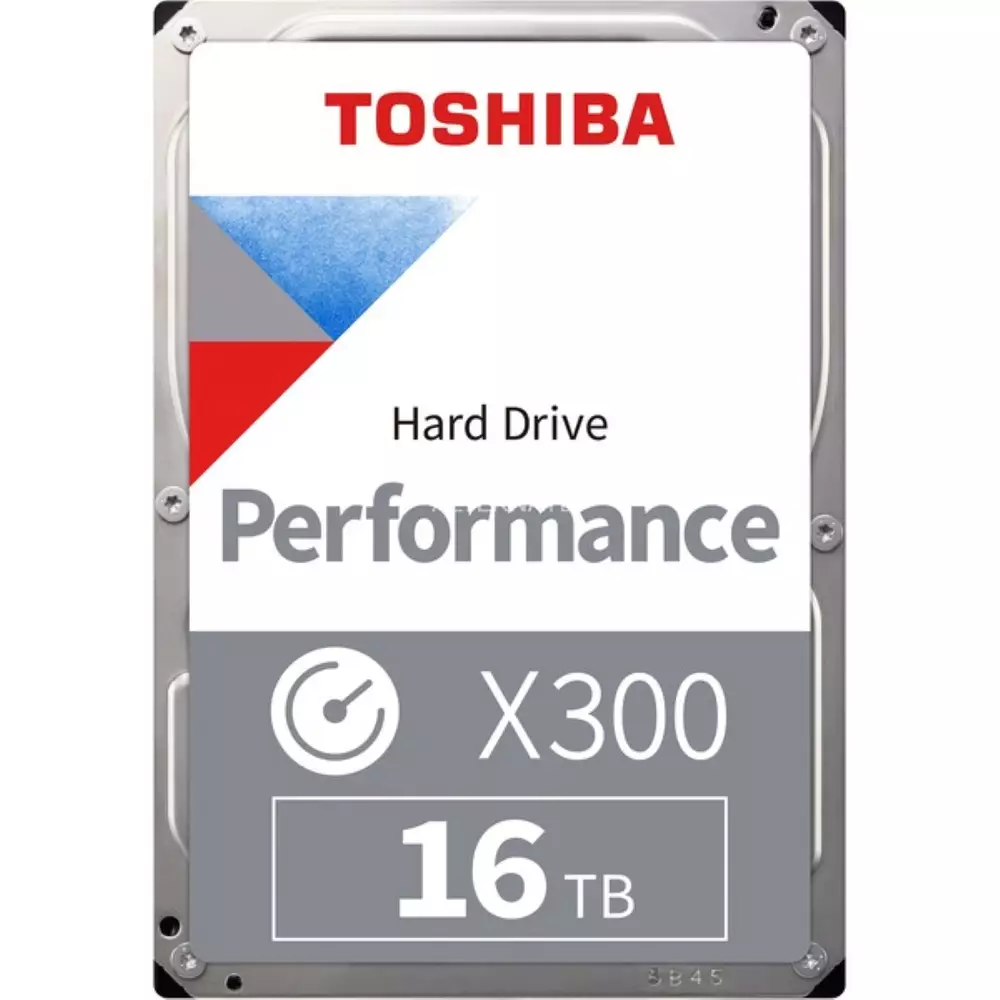 Хард диск Toshiba X300 16TB 3.5" SATA 6Gb/s 7200rpm 512MB - HDWR31GUZSVA