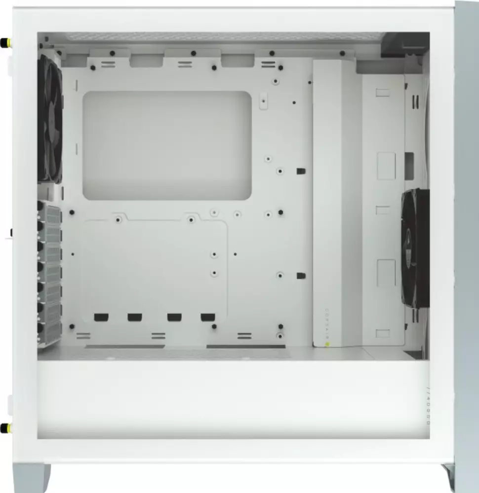 Кутия CORSAIR 4000D Airflow Tempered Glass Mid-Tower ATX Case White