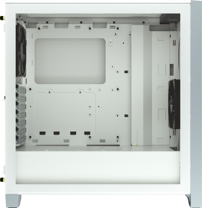 Кутия CORSAIR 4000D Airflow Tempered Glass Mid-Tower ATX Case White