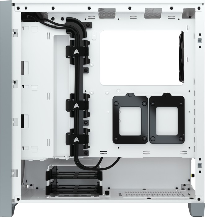 Кутия CORSAIR 4000D Tempered Glass Mid-Tower ATX Case White