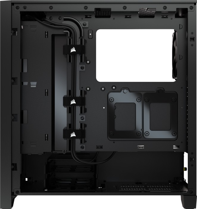 Кутия CORSAIR 4000D AIRFLOW Tempered Glass Mid-Tower ATX Case Black