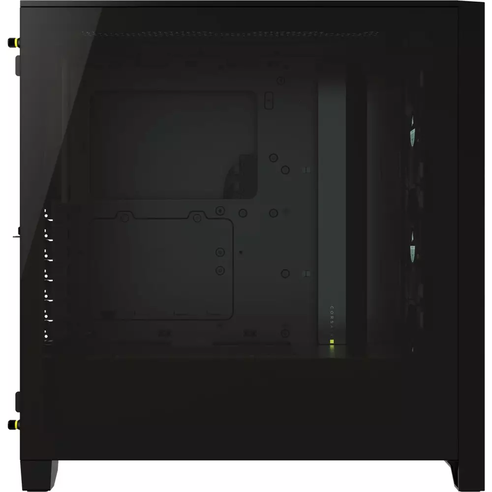 Кутия CORSAIR iCUE 4000X RGB Tempered Glass Mid-Tower ATX Case Black