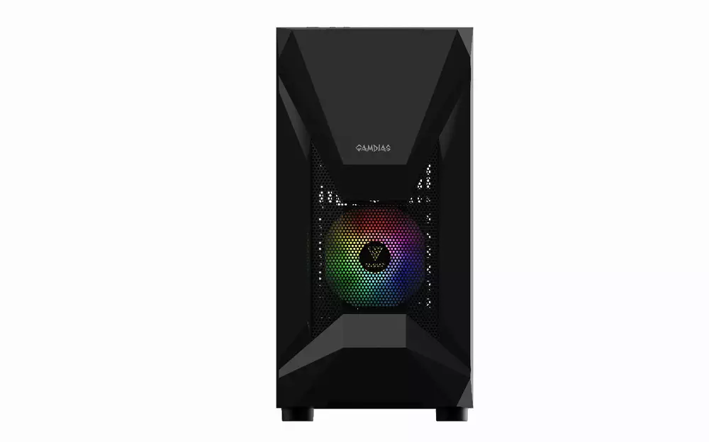 Кутия Gamdias ATHENA E1 Elite - aRGB, Tempered Glass