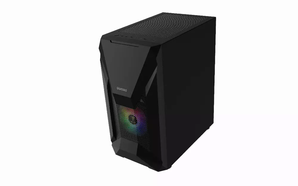 Кутия Gamdias ATHENA E1 Elite - aRGB, Tempered Glass