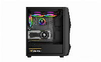 Кутия Gamdias ATHENA E1 Elite - aRGB, Tempered Glass