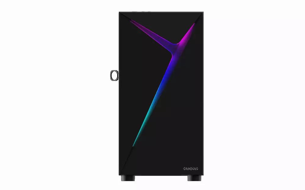 Кутия Gamdias ARGUS E4 Elite - aRGB, Tempered Glass
