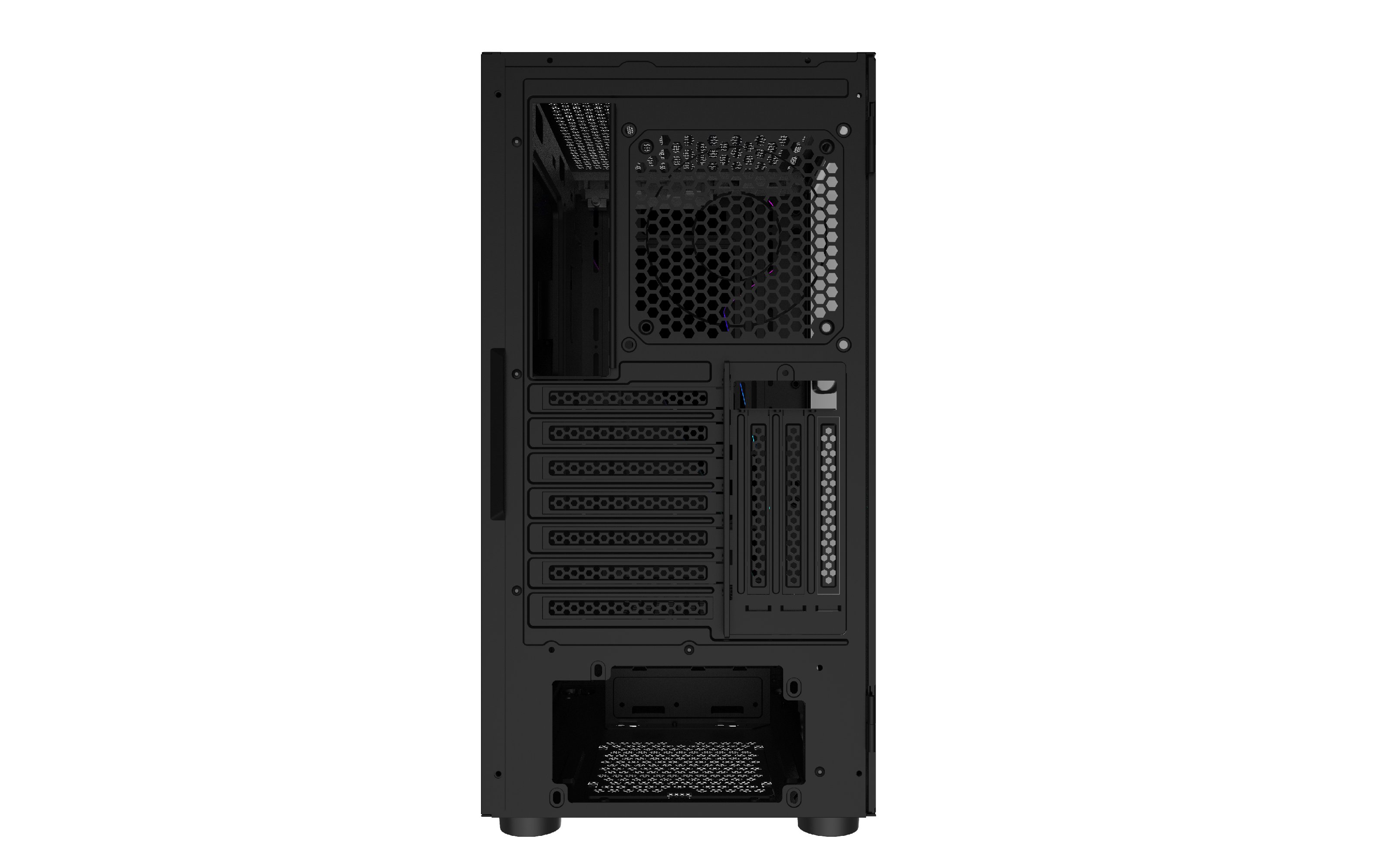 Кутия Gamdias ARGUS E4 Elite - aRGB, Tempered Glass