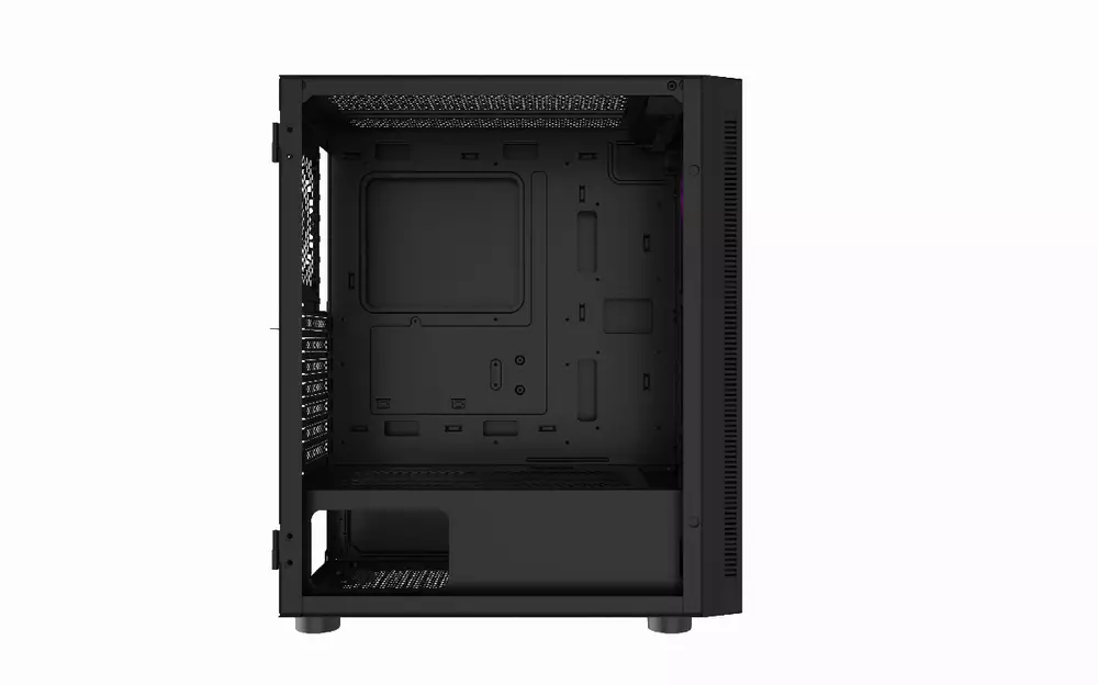 Кутия Gamdias ARGUS E4 Elite - aRGB, Tempered Glass