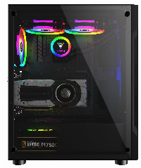 Кутия Gamdias ARGUS E2 Elite - aRGB, Tempered Glass