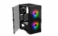 Кутия Gamdias APOLLO E2 Elite - aRGB, Tempered Glass