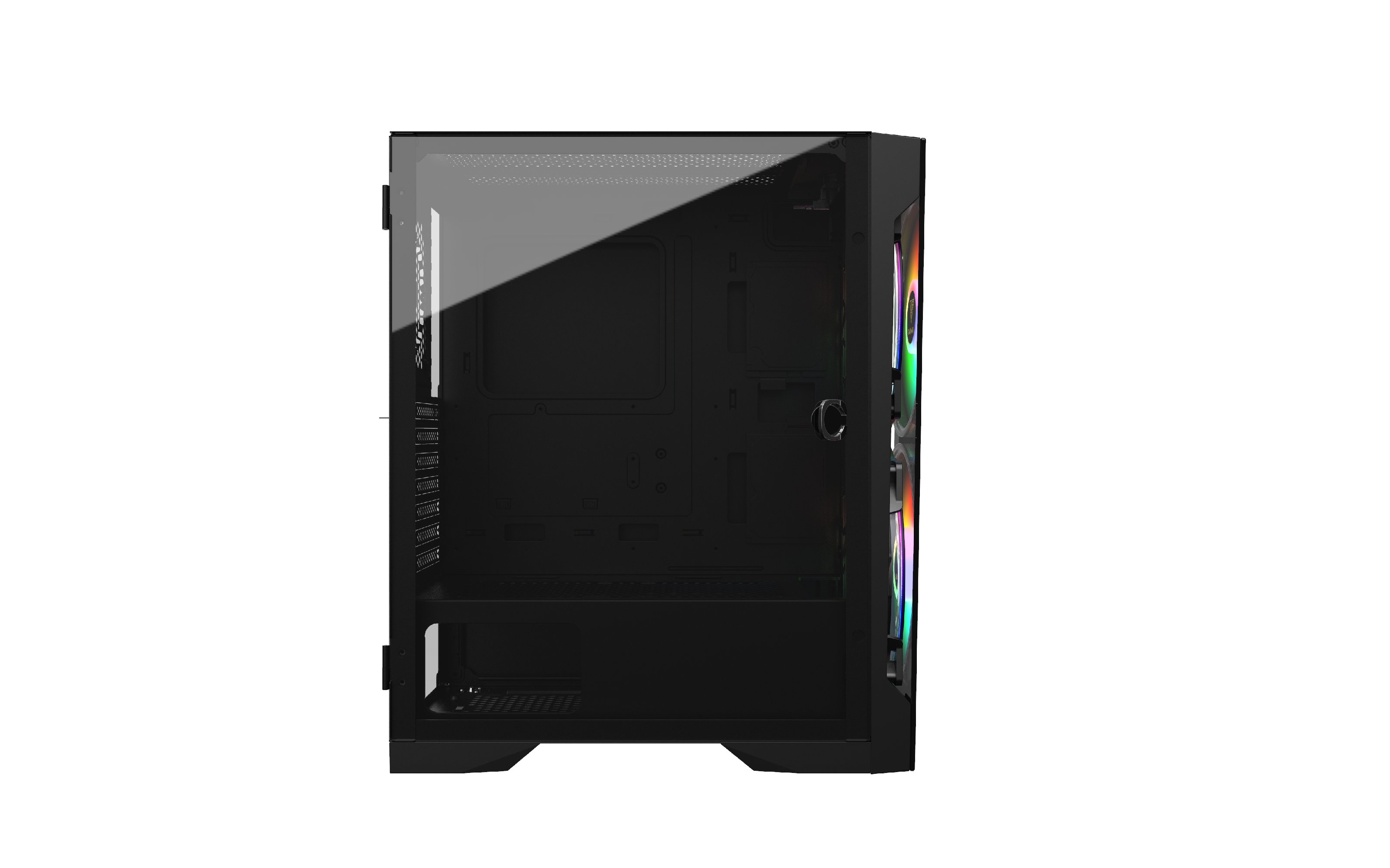 Кутия Gamdias APOLLO E2 Elite - aRGB, Tempered Glass