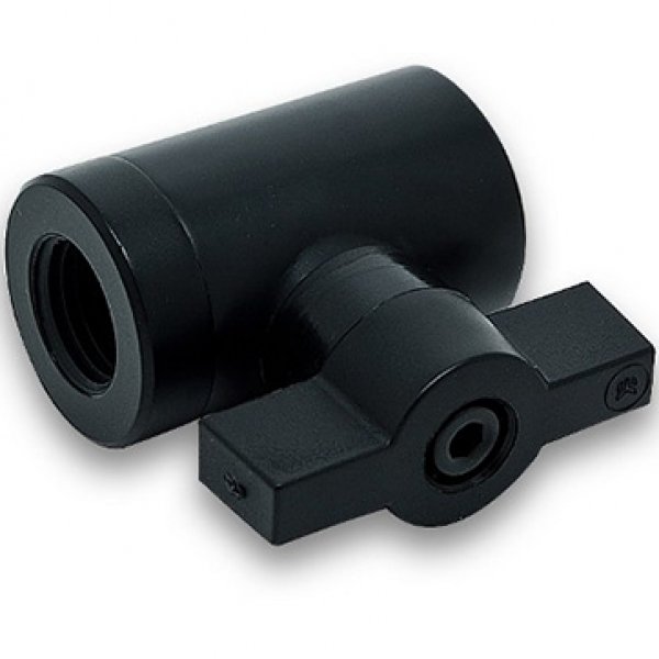 Клапан за източване EK-AF Ball Valve (10mm) G1/4 - Black