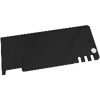 Задна планка за видео карта EK-Quantum Vector Trio RTX 3080/3090 Backplate - Black