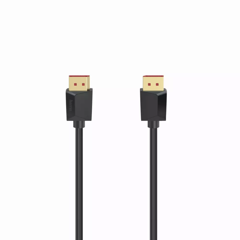 Кабел HAMA DisplayPort v.1.4 мъжко - DisplayPort v.1.4, 2 м, 8K Ultra HD, позл.конектори